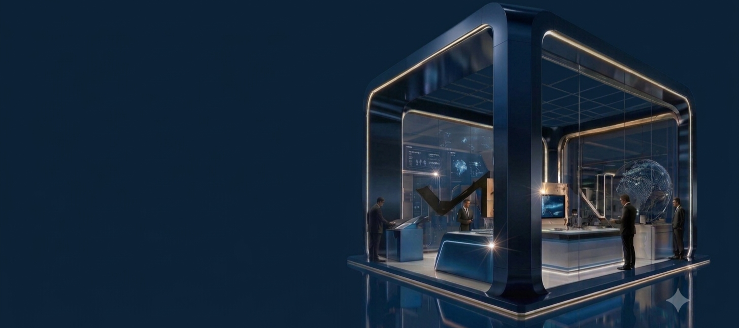 Bespoke Luxury Exhibition Stand Design Dubai - Mockup Events